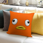 Fishstick Battle Royale Character Cute Face Soft Home Decor Throw Pillow