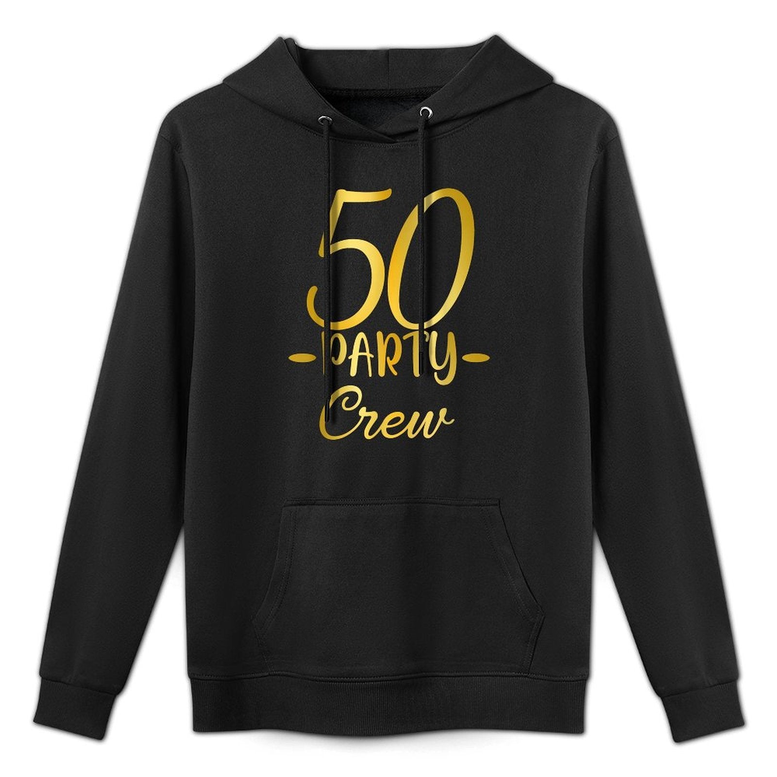 50 Party Crew 50th Birthday Group Friends Drinking Beers Customizable Surface Hoodie