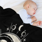 Kissed by The Moonlight Shrink-resistant Throw Blanket