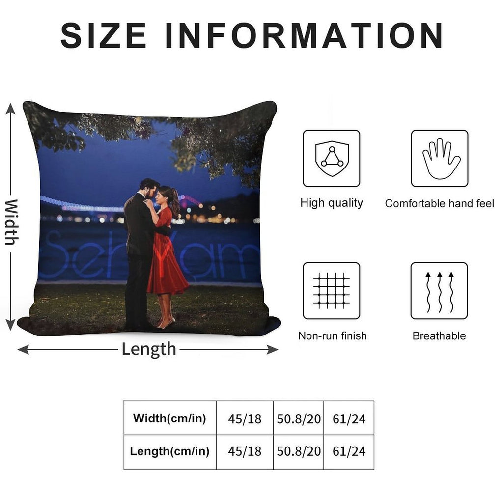 Emanet SehYam Soft Shrink-Resistant Throw Pillow