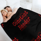Constant Reader, Stephen King Fan Design Anti-pilling Throw Blanket