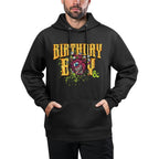 Dungeons  Dragons Birthday Boy Beholder Lawful Evil Icon Colorfast Hoodie