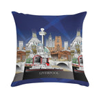 Liverpool City UK Soft Style Accent Throw Pillow