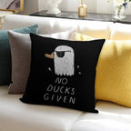 No Ducks Given Soft Luxury Feel Throw Pillow