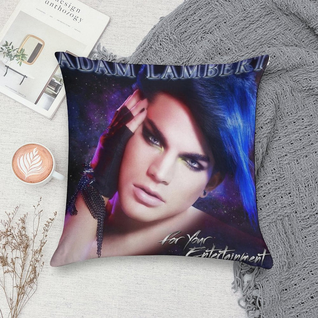 Adam Lambert for Your Entertainment Soft Warmth Comfort Throw Pillow