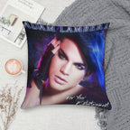 Adam Lambert for Your Entertainment Soft Warmth Comfort Throw Pillow