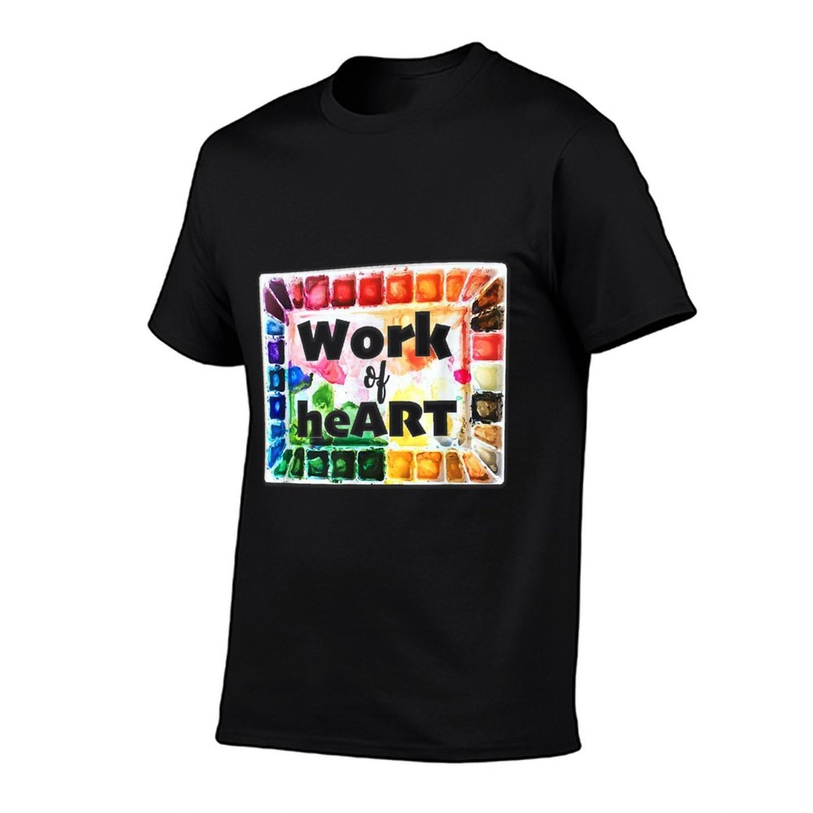 Watercolor Painting Palette Work of Heart  Affordable Price T-Shirt