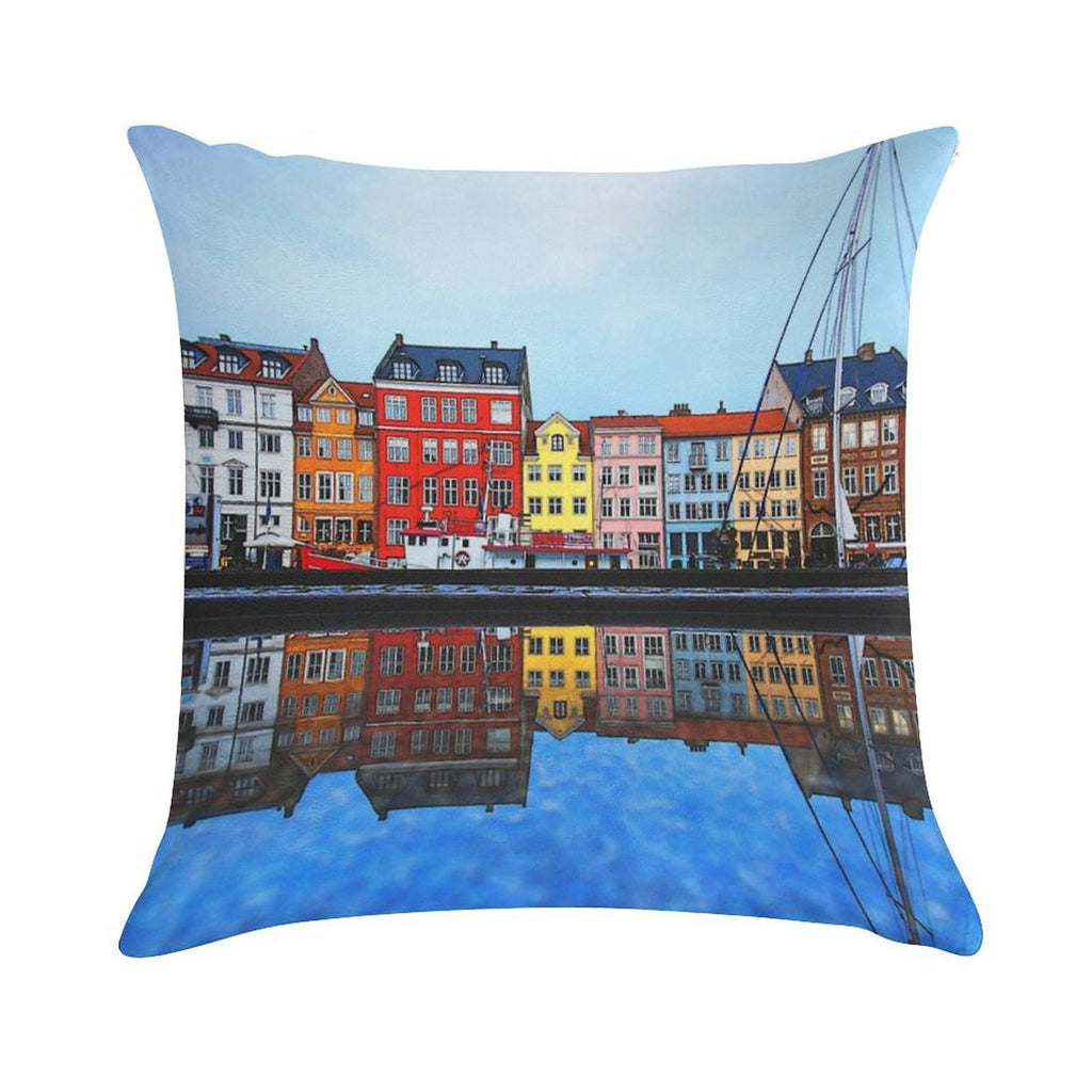 Copenhagen City Soft Style Accent Throw Pillow