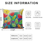 Flower Power Soft Warmth Comfort Throw Pillow