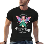 International Fairy Day June 24th Fairy Fantasy Lovers Day  Lightweight T-Shirt