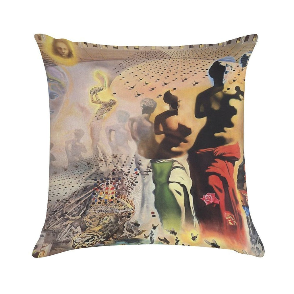 The Hallucinogenic Toreador-Salvador Dali Soft Ultra-Soft Texture Throw Pillow