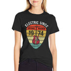 50 Years Old 1974 Limited Edition Vintage 50th Birthday  Summer-ready Fabric T-Shirt