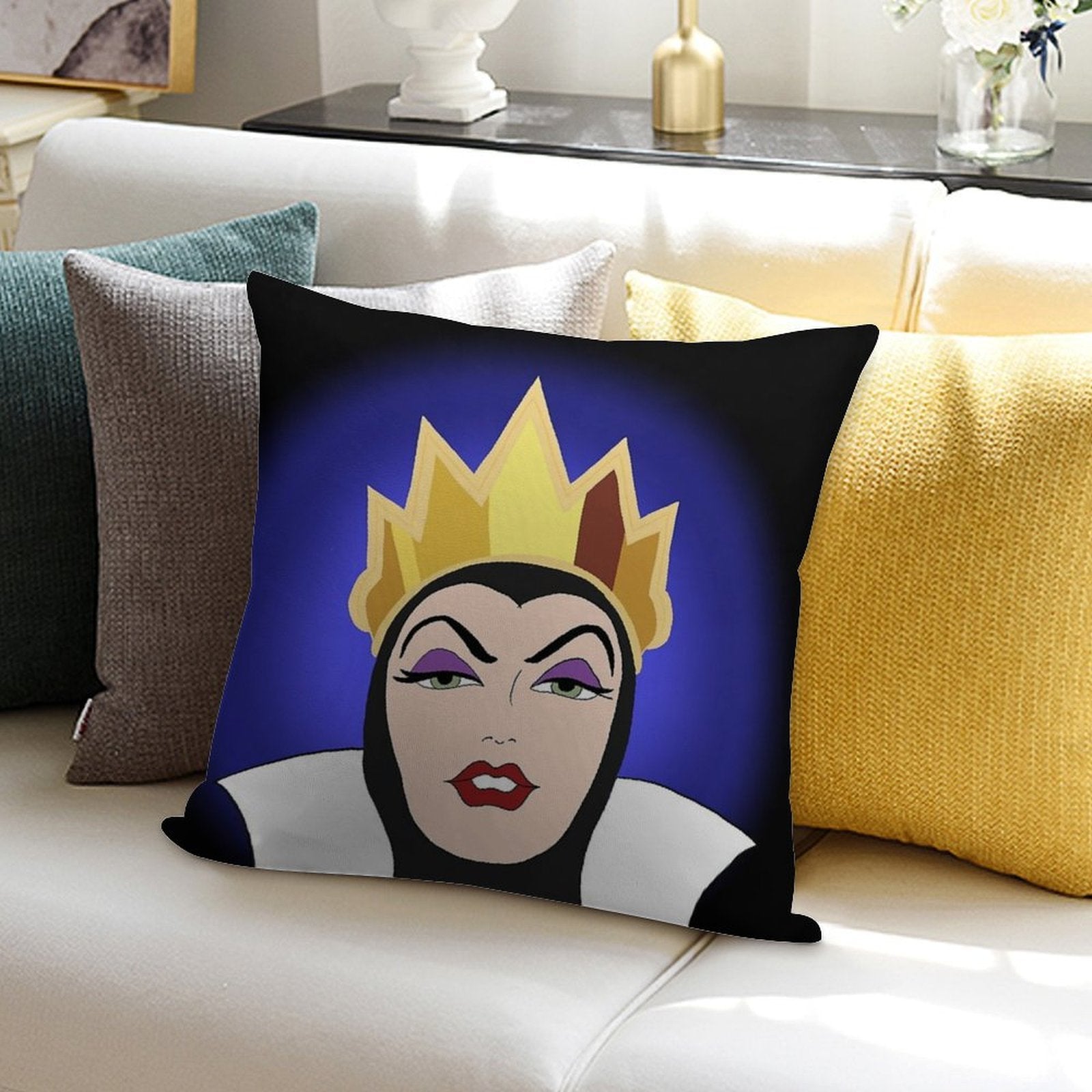 Witch Soft Fade-Resistant Throw Pillow