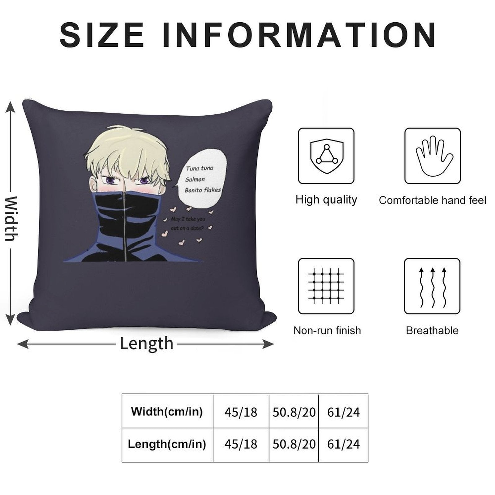 Experience Tactical Thinking In Combat Bonito Flakes Guy Gift For Fans Soft Washable Throw Pillow