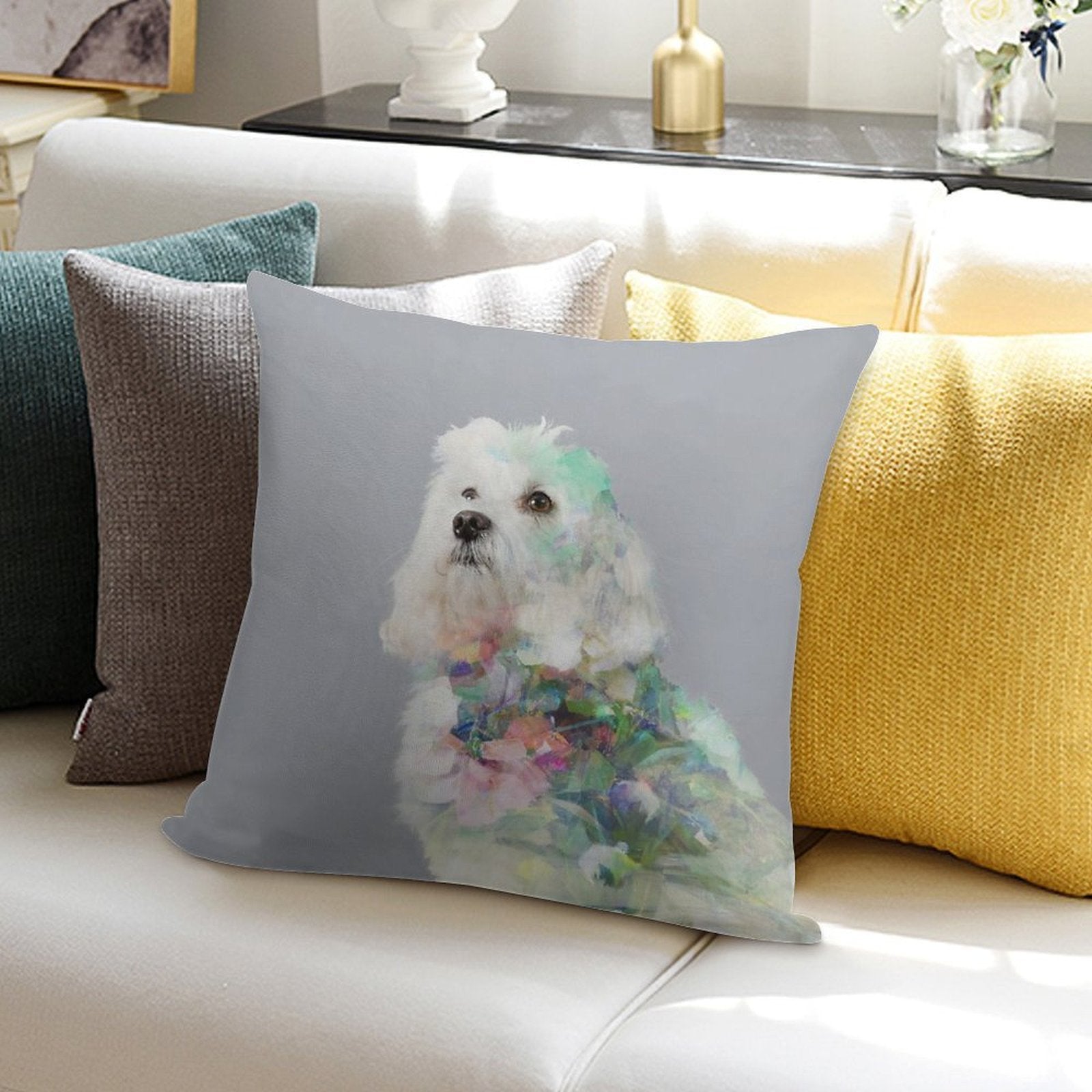 Gentle Dogs Danny Soft Gift Ready Throw Pillow