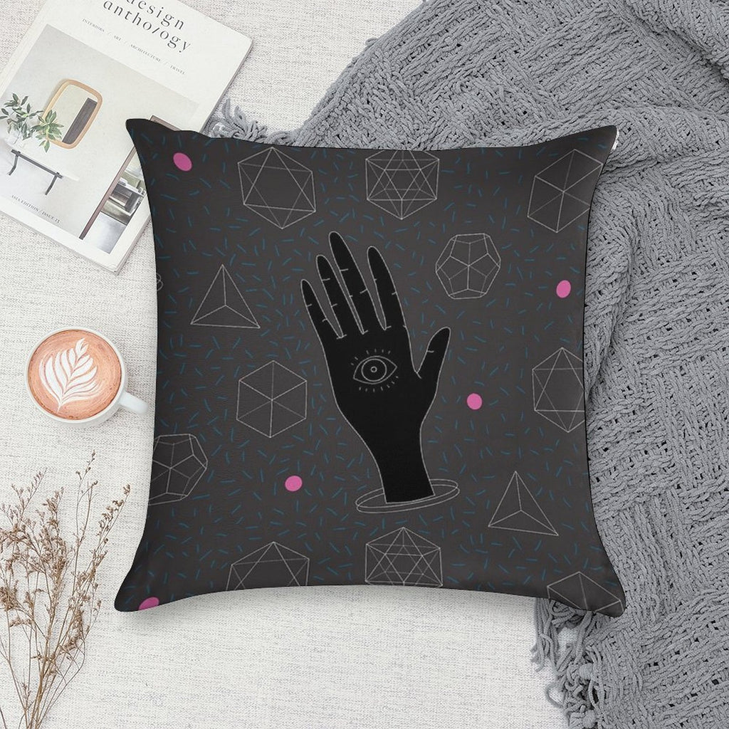 Sacred Geometry Soft Warmth Comfort Throw Pillow