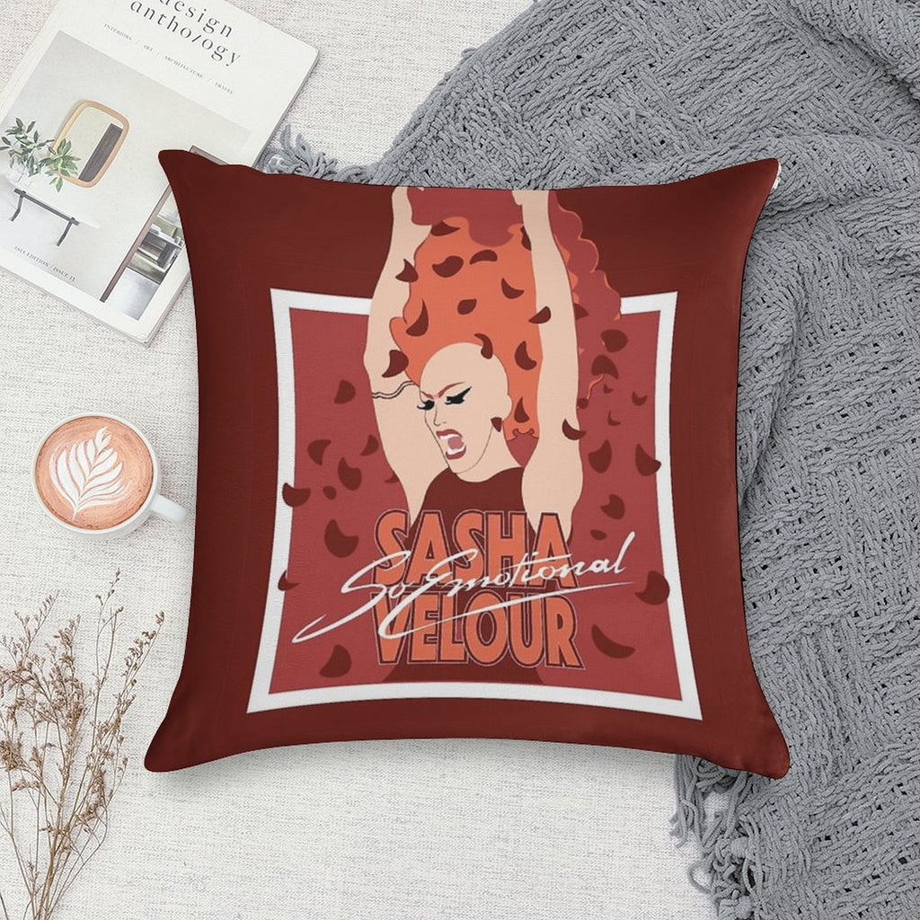 So Emotional by Sasha Soft Bedroom Essential Throw Pillow