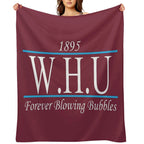 1895 Founding Years Sustainable Throw Blanket