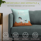 Stay Wild Soft Home Decor Throw Pillow