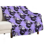 Shroomie Black Sapphire Cookie Gift-ready Throw Blanket