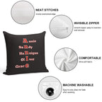 ANNIE Soft High-Density Material Throw Pillow