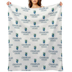 Champlain College Comfort Throw Blanket