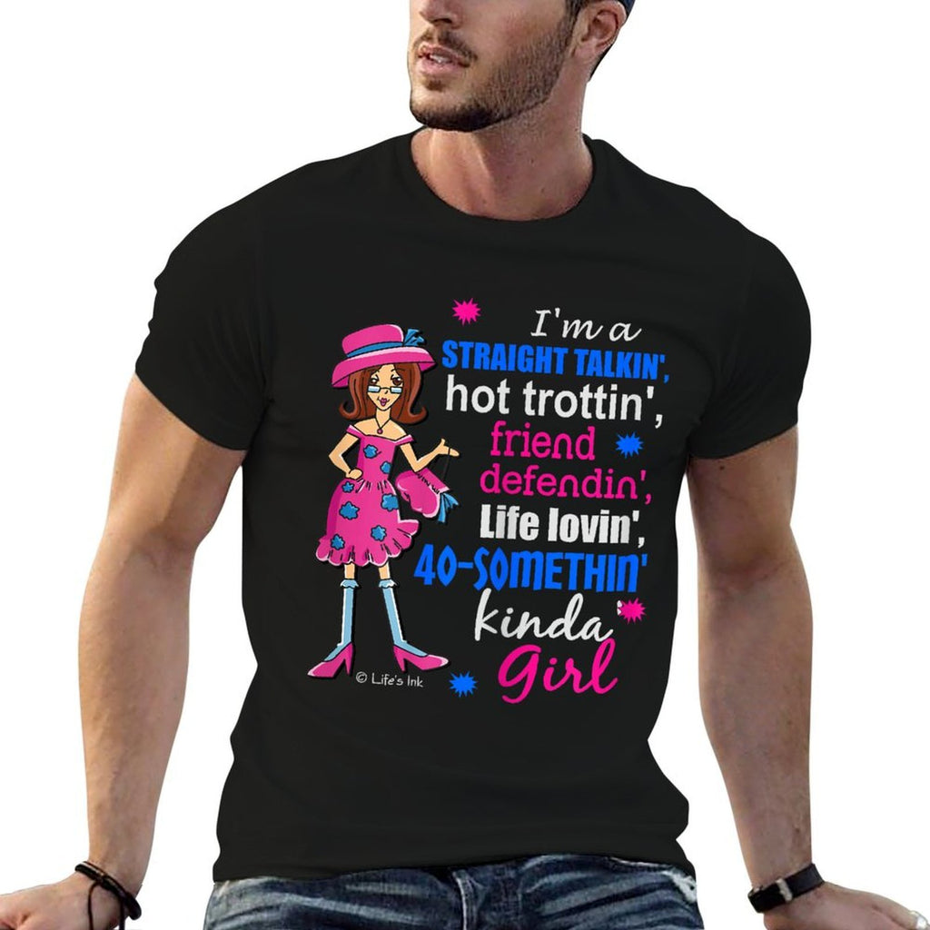 Funny 40th Birthday for Women in 40's  Relaxed-fit T-Shirt