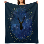 The Stag of Stars Anti-pilling Throw Blanket