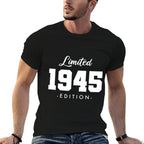 Gift for 80 Year Old 1945 Limited Edition 80th Birthday  Versatile T-Shirt