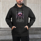Multi-Legged Horror Hamster  Funny Cute Tarantula Meme Customizable Surface Hoodie