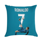 Ronaldo Overhead Kick Soft Bedroom Essential Throw Pillow