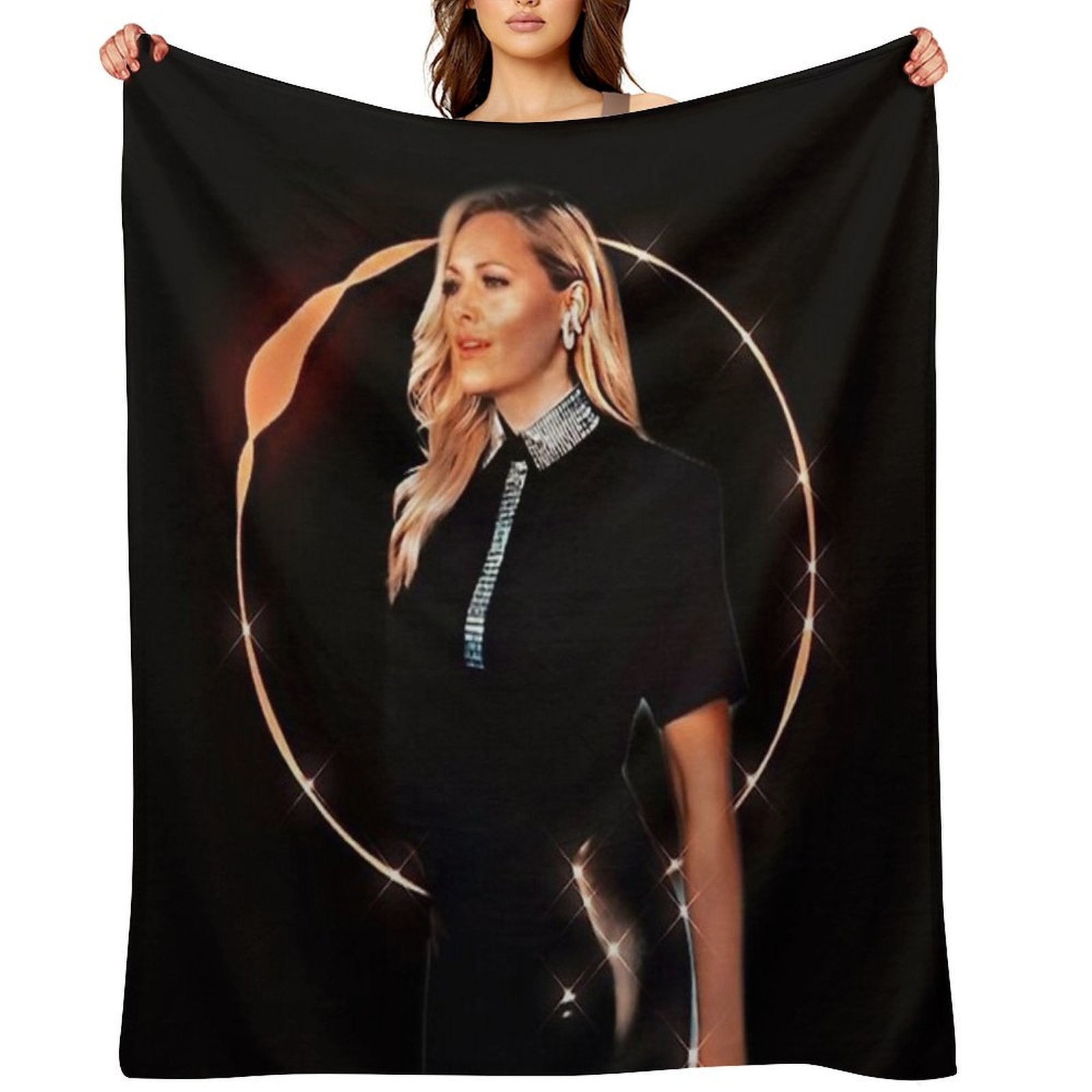 Helene Fischer Lightweight Throw Blanket