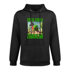 Kids Italian Brainrot Character Zibra Zubra Zibralini Kids Meme Premium Customizable Surface Hoodie