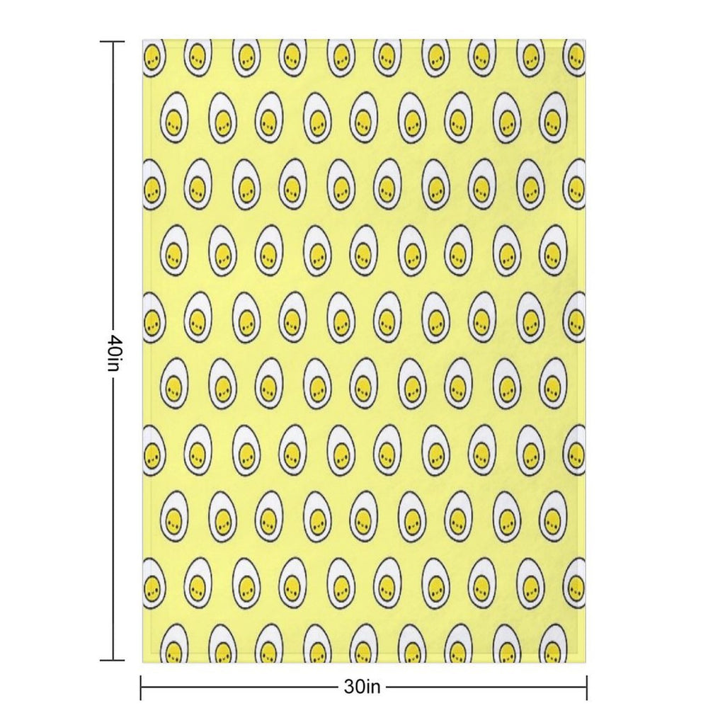 Yummy Egg Compact Throw Blanket