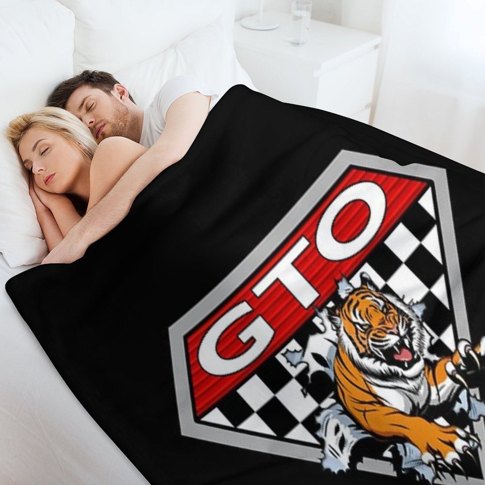 Pontiac GTO Tiger Shirt Gift-ready Throw Blanket
