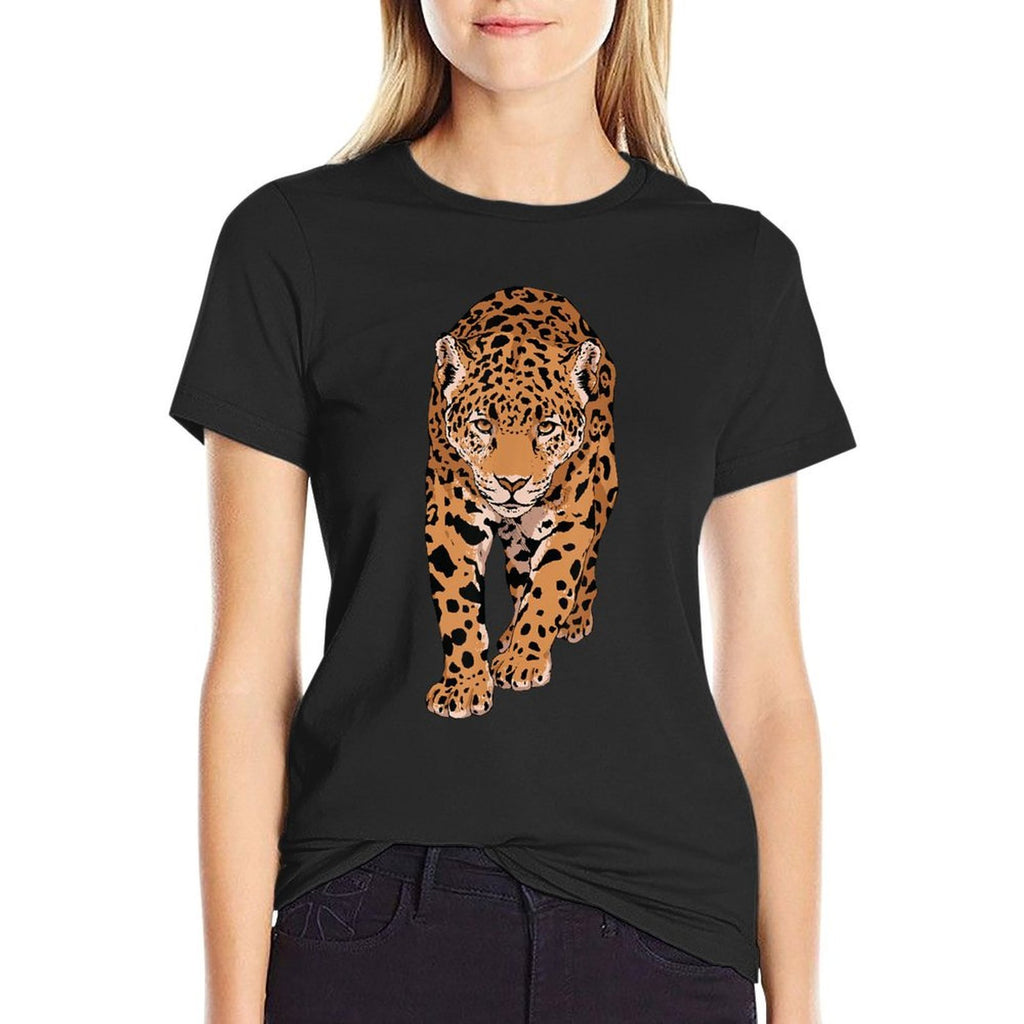 Wild Big Cat Jaguar Jungle Animal Wildlife  Odor-resistant T-Shirt