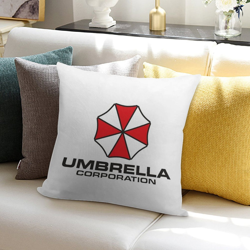 Umbrella Corporation Soft Luxury Feel Throw Pillow