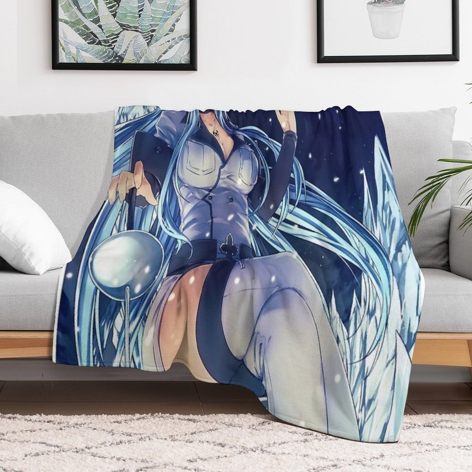 Princes Esdeath Lightweight Throw Blanket