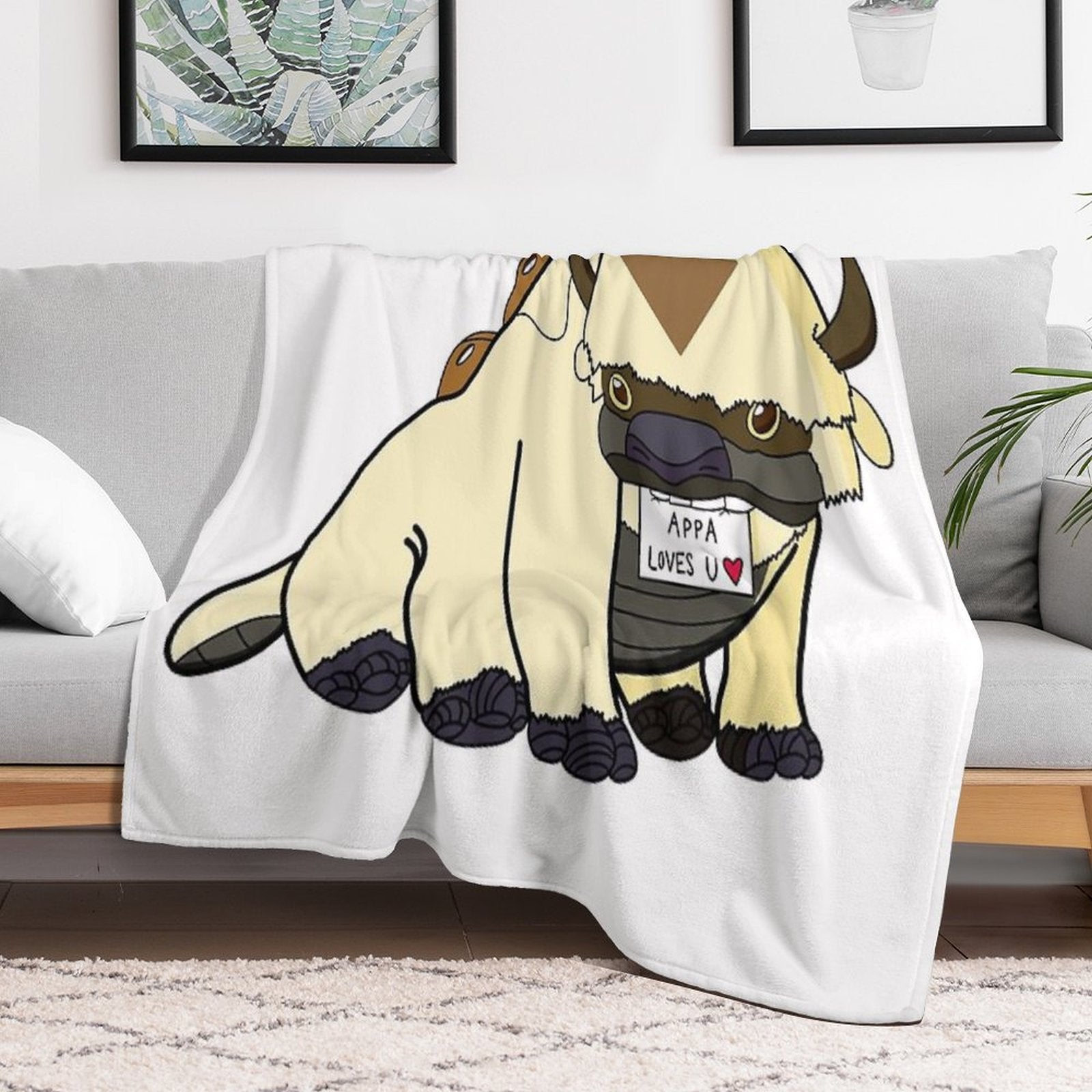 Appa Loves U Premium Throw Blanket