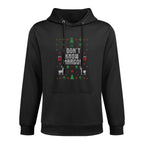 Ugly Christmas Sweater I Don't Know Margo Customizable Surface Hoodie