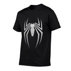 Marvel Spider-Man 2 Game Spider Logo  Heathered Texture T-Shirt
