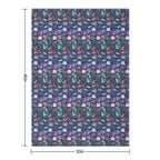 NUDIBRANCH Versatility Throw Blanket