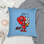 The Amazing  Spaniard Racer Soft Anti-Pilling Throw Pillow