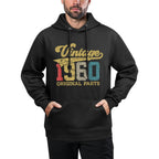 65 YEARS VINTAGE 1960 RETRO 65TH BIRTHDAY Casual Wear Hoodie