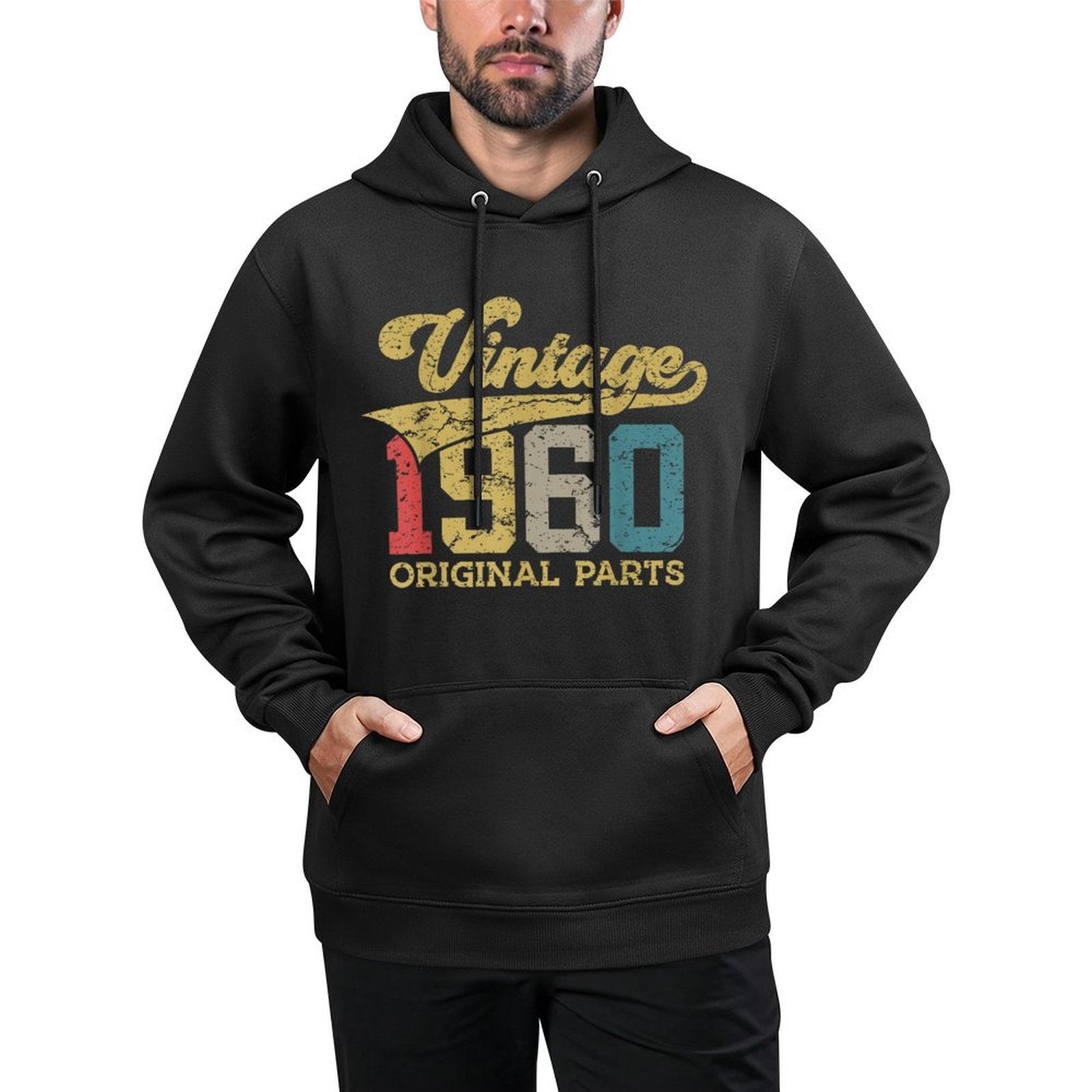 65 YEARS VINTAGE 1960 RETRO 65TH BIRTHDAY Casual Wear Hoodie
