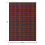 MacPherson Clan Tartan Easy Care Throw Blanket