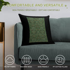 Flower Garden by William Morris (1834-1896) Classic . Soft Reinforced Edging Throw Pillow