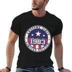 40 Years Old Awesome Since 1983 40th Birthday Premium  Easy-care T-Shirt