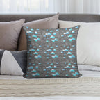 Minecraft Diamond Block Funny Meme Pixel Art Soft Bedroom Essential Throw Pillow