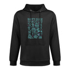 Blues Clues Group Shot Outline Collage Casual Wear Hoodie